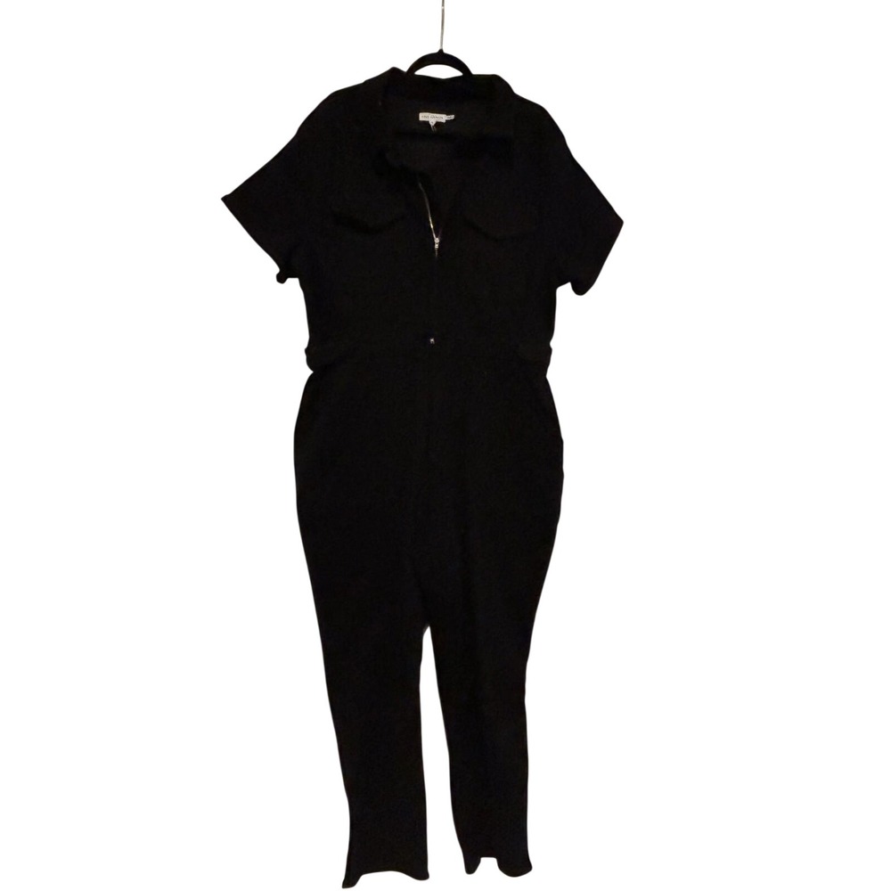 Women's sz 6 Good American jumpsuit w/ stretch oversized#1166 SECURITY TAG ON